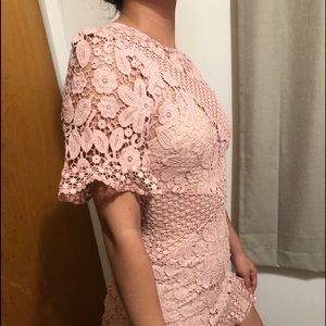 - Cute Mini Dress(lace type material)